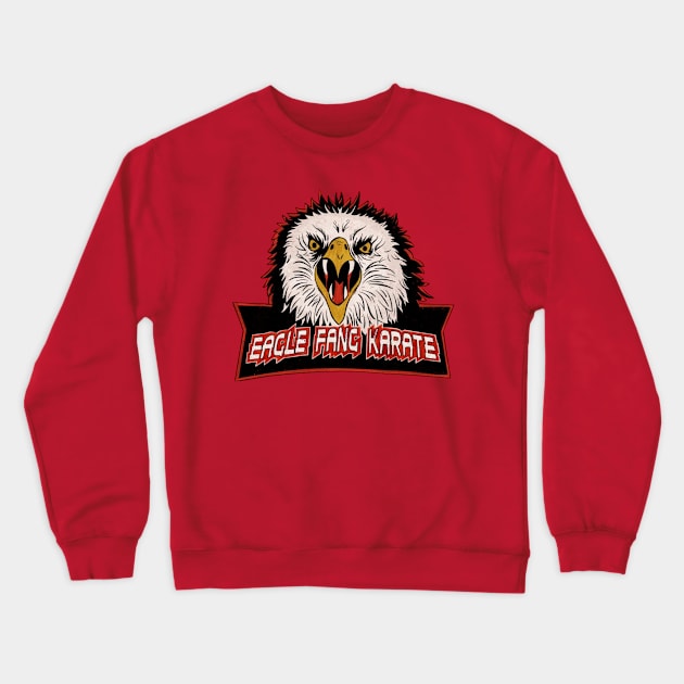 Eagle Fang Karate Crewneck Sweatshirt by deanbeckton